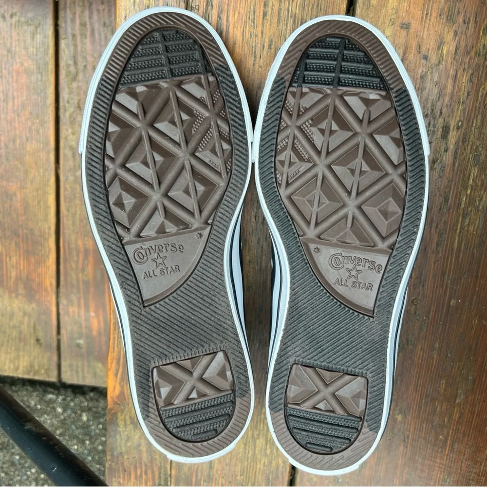CONVERSE ALL STAR SNEAKERS  EY ERNST YOUNG CUSTOM   SIZE 5.5 - Picture 8 of 11
